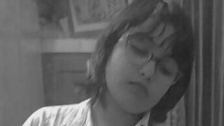 Horny Chubby Girl Masturbating with Pen Moaning