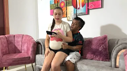 My Desi stepbrother broke my pussy with his phone fun